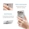YUNCE Cell Phone Card Holder RFID Ring Stand Stick on Wallet Card Holder for Back of Phone for iPhone Android and All Smartphones Adhesive Credit Card Holder for Cell PhonePolyester Grey