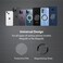 Bone BONE Magnetic Gym Phone Mount MagSafe Stroller Phone Holder for Workout Indoor Cycling ScratchFree AntiSlip Silicone Strap Universal Sport Phone Carrier for Smartphone with Magnetic Sticker