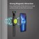 Bone BONE Magnetic Gym Phone Mount MagSafe Stroller Phone Holder for Workout Indoor Cycling ScratchFree AntiSlip Silicone Strap Universal Sport Phone Carrier for Smartphone with Magnetic Sticker