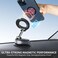 Galundge Vacuum Suction Magnetic Phone Holder 2025 Upgraded Foldable Retractable Suction Cup Car Phone Mount for Magsafe 360 Adjustable Magnetic Phone Stand for CarsGymsMirrorsSmooth Surface