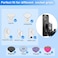 JCTRIWAY CD Slot Car Grips Phone HolderCD Slot Phone Holder for GripSocketCar Mount for Pop Socket Compatible with Magsafe Wallet Black
