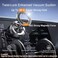 Hanlverk Magnetic Phone Mount Car Phone Holder for MagSafe Enhanced Vacuum Suction Cup 360 Adjustable Strong N52 Magnets Zinc Alloy Cell Phone Accessories for iPhone 17 16 15 14 13 Series and Android