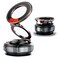 Hanlverk Magnetic Phone Mount Car Phone Holder for MagSafe Enhanced Vacuum Suction Cup 360 Adjustable Strong N52 Magnets Zinc Alloy Cell Phone Accessories for iPhone 17 16 15 14 13 Series and Android