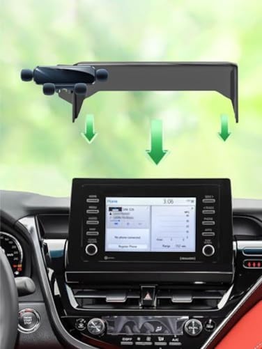 Martoffes Screen Phone Holder For Toyota Camry 2021 to 2024 LE and SE Trims 7INCH Display Dashboard Screen Cell Phone Dash Mount Accessories