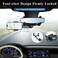 MIUOLV Car Phone Holder for Rearview Mirror 360 Rotatable and Retractable Fits 4070 Inch Smartphones MirrorBlack