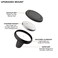 ROKFORM Rokform Magnetic Air Vent Mount Super Grip Car Truck Van Vent Clip Aluminum Cell Phone Holder Removable Vent Magnet Mount Specially Designed for Rokform Cases Black