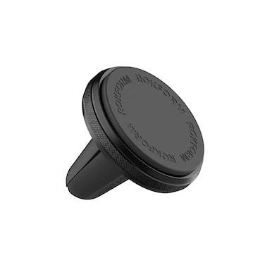 ROKFORM Rokform Magnetic Air Vent Mount Super Grip Car Truck Van Vent Clip Aluminum Cell Phone Holder Removable Vent Magnet Mount Specially Designed for Rokform Cases Black
