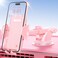 VICSEED Pink Phone Holder for Your Car Sturdy Durable Powerful Suction Dashboard Windshield Air Vent Car Phone Holder Hands Free Phone Mount for Car for iPhone Android Pink Car Accessories