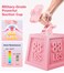 VICSEED Pink Phone Holder for Your Car Sturdy Durable Powerful Suction Dashboard Windshield Air Vent Car Phone Holder Hands Free Phone Mount for Car for iPhone Android Pink Car Accessories