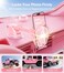 VICSEED Pink Phone Holder for Your Car Sturdy Durable Powerful Suction Dashboard Windshield Air Vent Car Phone Holder Hands Free Phone Mount for Car for iPhone Android Pink Car Accessories