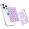 amBand ASMR Stuff Silicone Suction Phone Mount Stable HandsFree Sticky Holder for iPhone Cute Aesthetic Gear for TikTok Influencers ASMR Content Creator Lilac Purple