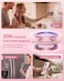 andobil 2026 3rd Gen Magnetic Phone Grip for MagSafe 360 Rotatable UltraStable TwoSided Magnet Cell Phone Ring Holder Compatible with MagSafe Accessories iPhone 17 Air 16 15 14 Pro Max Pink