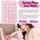 AZXYI Anteel 2 Pack Silicone Suction Phone Case Mount Silicon Adhesive Suction Cup Phone Mount Non Slip Sticky Phone Grip for Cellphone Strong Grip Holder for Selfies and Videos Light Pink