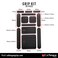 CATTONGUE GRIPS NonAbrasive Grip Tape Strips HeavyDuty PreCut AntiSlip Tape for Phones Tablets Crafting More Indoor Outdoor AntiSlip Solution Black 1Pack