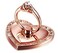 LLK SEVEN Cell Phone Ring Holder Grip Turns 360 Degrees 180 Degrees Adjustable to Fit Your Needs Helps Stabilize Phone for Selfies and Wall Hook 4 Colors Available Heart Design 62902 A Rose Gold