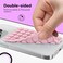 CHICMOSS DoubleSided Silicone Suction Cup Phone Mount Reusable Sticky Grip Phone Holder for iPhone Android HandsFree Phone Case Mount for TikTok Videos Selfies Content Creation Light Pink