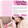 JingJinYY Anteel 2 Pack Double Sided Silicone Suction Cup Phone Case Mount HandsFree Strong Grip Silicon Phone Holder for Selfies and Videos Non Slip Phone Accessories LightPinkTranslucent