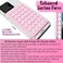 LvShuLiangPin Anteel Silicone Suction Cup Phone Case Mount Double Sided HandsFree Strong Grip Silicon Phone Holder for Selfies and Videos Non Slip Phone Accessories White