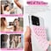 LvShuLiangPin Anteel Silicone Suction Cup Phone Case Mount Double Sided HandsFree Strong Grip Silicon Phone Holder for Selfies and Videos Non Slip Phone Accessories White