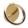 OBHEI Metal Cell Phone Ring Holder Finger Ring Stand 360 Degree Rotation Ring Kickstand Grip Holder for Magnetic Car Mount Gold