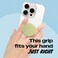 On The OnTheGrip Cute Solid Macaron Color Round Shape Collapsible Mobile Phone Grip Stand Holder for Smartphone Tablet Cell Phone Accessory Ocean Green