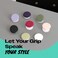 On The OnTheGrip Cute Solid Macaron Color Round Shape Collapsible Mobile Phone Grip Stand Holder for Smartphone Tablet Cell Phone Accessory Ocean Green