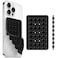 QxbBox Silicone Suction Cup Phone Case Mount Double Sided HandsFree Strong Grip Holder for Selfies and VideosSilicon Sticky Phone Grip with Higher Suction Power for Cell Phone Black