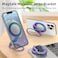 RESPECTED BRO RESPECTEDBROMagneticPhoneGripStandwithFingerStrap 4in1 Magnetic Ring Holder Kickstand and Elastic Strap for Phones Universal Fit for iPhone 171615141312 Android and Cases Colorful