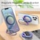 RESPECTED BRO RESPECTEDBROMagneticPhoneGripStandwithFingerStrap 4in1 Magnetic Ring Holder Kickstand and Elastic Strap for Phones Universal Fit for iPhone 171615141312 Android and Cases Colorful