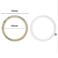 TENOC Universal Metal Ring Sticker for Magnetic Charger Compatible with iPhoneSamsungAndroid All Cellphones Magnetic MountPhone Holder Conversion Accessories 3Pcs White