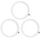 TENOC Universal Metal Ring Sticker for Magnetic Charger Compatible with iPhoneSamsungAndroid All Cellphones Magnetic MountPhone Holder Conversion Accessories 3Pcs White