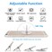 Darglino VOVIGGOL Cell Phone Ring Holder Stand 5 Pack Transparent Phone Ring Holder Finger Kickstand 360 Degree Rotation Clear Phone Ring Grip Compatible iPhone Cellphone Phone Case Round