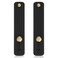 WLLHYF 2Pcs Phone Loop Finger Holder Silicone Phone Grip Phone Finger Strap Stand Universal Portable Finger Kickstand for Most Smartphones 2pcsBlack