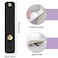 WLLHYF 2Pcs Phone Loop Finger Holder Silicone Phone Grip Phone Finger Strap Stand Universal Portable Finger Kickstand for Most Smartphones 2pcsBlack
