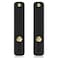 WLLHYF 2Pcs Phone Loop Finger Holder Silicone Phone Grip Phone Finger Strap Stand Universal Portable Finger Kickstand for Most Smartphones 2pcsBlack