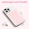 Yojaro Silicone Suction Cup Phone Case Mount Double Sided Phone Accessories HandsFree Strong Grip Holder for Selfies and Videos Silicon Phone Stand for iPhone and Android Pink