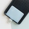 EYAKEG 16 Pack Cell Phone Lanyard Tether Tab with Metal Ring 2 ColorsWhiteTransparent Universal Replacement Attachment Cellphone Tether PVC Patches Sticker Pad for Wrist Phone Strap Neck Safety Tether