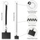 Bremorou 4Pack Phone Lanyard Tethers With Patch Retractable Phone Clip Leash for Outdoor Activities