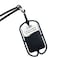 CalorMixs Silicone Phone Card Holder Sleeves with Wrist StrapStretchy Credit Phone Case HolderUniversal Cell Phone Pocket Neck Lanyard for Phone Android Smartphone BlackWhite