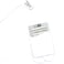 CalorMixs Silicone Phone Card Holder Sleeves with Wrist StrapStretchy Credit Phone Case HolderUniversal Cell Phone Pocket Neck Lanyard for Phone Android Smartphone BlackWhite