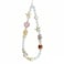 CasaPopz Beaded Camera Wrist Strap Cute Pearl Digital Camera Charm Lanyard Phone Wristlet Charms Beaded Camera Chain for Bag Phone Keychain Accessories White Shell