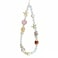 CasaPopz Beaded Camera Wrist Strap Cute Pearl Digital Camera Charm Lanyard Phone Wristlet Charms Beaded Camera Chain for Bag Phone Keychain Accessories White Shell