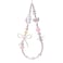 CasaPopz Beaded Camera Wrist Strap Cute Pearl Digital Camera Charm Lanyard Phone Wristlet Charms Beaded Camera Chain for Phone Bag Keychain Accessories Pink Conch