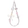 CasaPopz Beaded Camera Wrist Strap Cute Pearl Digital Camera Charm Lanyard Phone Wristlet Charms Beaded Camera Chain for Phone Bag Keychain Accessories Pink Conch