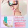Ezelisy Phone Charm Wrist Strap 4Pcs Adjustable Nylon Wristlet Lanyards with Cute Cartoons for iPhone Cases Cameras Keychain