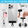 Hovmwey Phone Tether Tab 2 Pack Cell Phone Lanyard Patch Without Adhesive Phone Strap Replacement Part for All Full Phone Cases Black