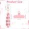 Jspupifip 2 PCS Boho Macrame Phone Wrist Strap Cute Cell Phone Lanyard with Tether Tab Floral Smartphone Wristlet Bracelet Keychain Anti Theft Strap for Women Pink and Green