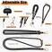 Kaptron 2Pcs Cell Phone Lanyard Universal Adjustable Crossbody Phone Strap and Wrist Strap with 2 Lobster Clips and 2 Tether Patches Compatible with Most iPhone and Android Smartphones BlackGold