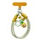 KEESOO Dopamine Vibes Universal Wrist Strap KoreanStyle Short Phone Lanyard with Cute Yellow Pineapple Charm 7mm Rope Trendy AntiTheft Tether for Girls Includes Pendant Nylon Phone Tab