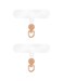 project-cb projectcb Phone Tether Tab 2 PackUniversal Phone Lanyard Patch without AdhesivePhone Strap Replacement Part for Cell Phone ClearGold